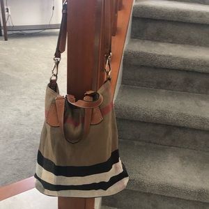 Burberry canvas House Check Handbag
